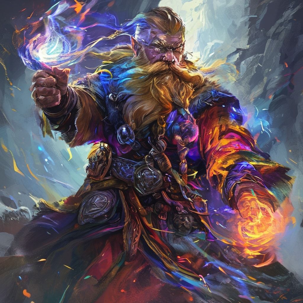 dwarven viking slow mage