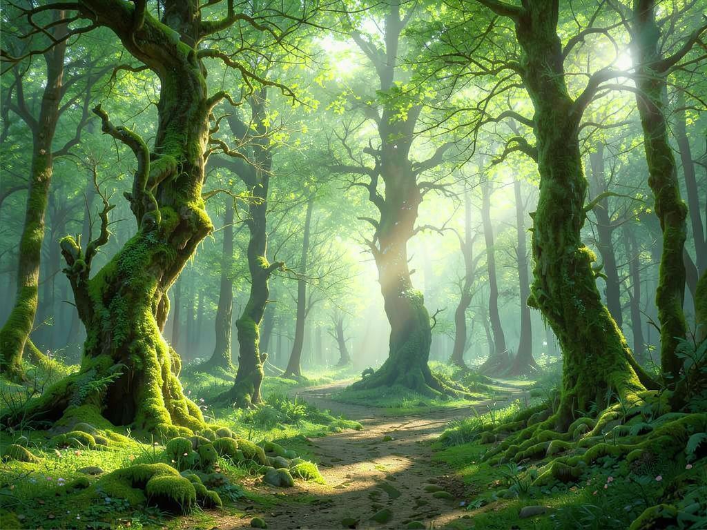 elven forest fantasy