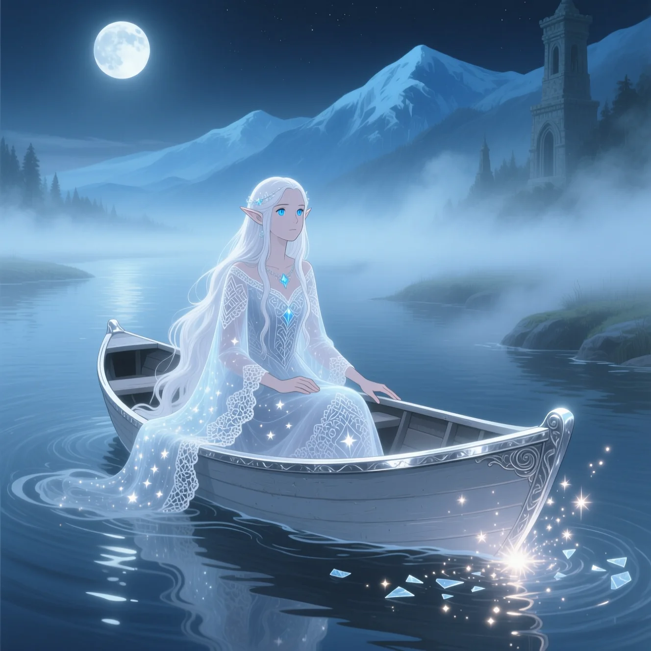  Зв'язок між світлом і коханням (Місячна Ніч Кохання("Isilómë Síla Nórienna")))