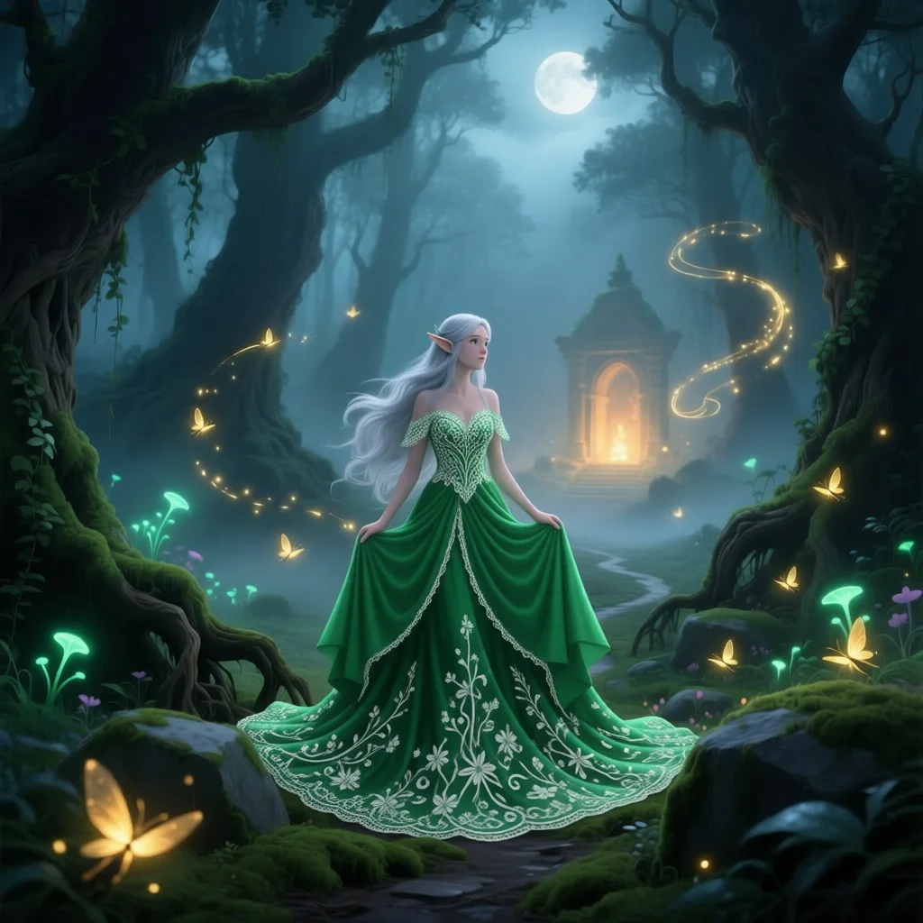 Сила вірити і нездаватися(Лінеласс і Ерувелла  *Срібнолиста тінь твоя пливе*("Carin naith o laer vîn tîn")))