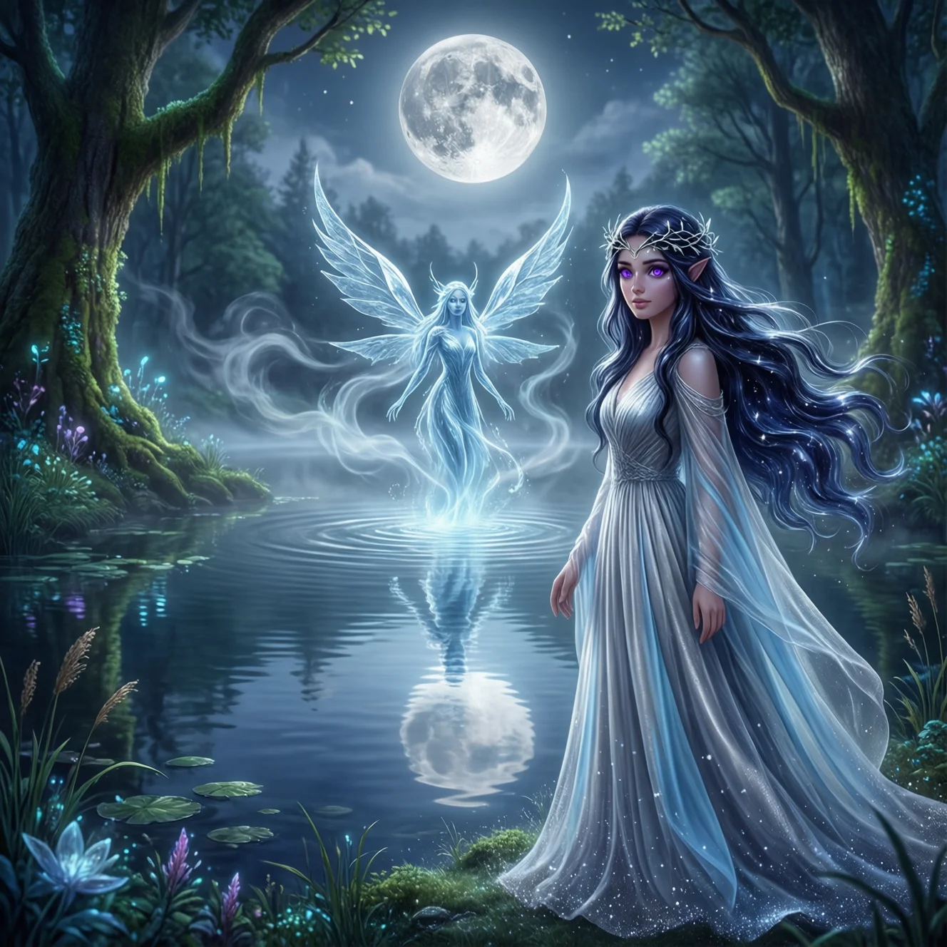 Пам'ять як рух(*Берегиня озер*("Lindë Nenui"))