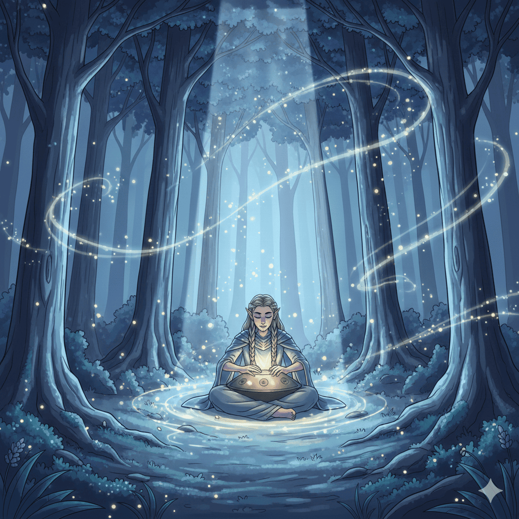 Жива тиша (Місячне світло в лісі ("Ithil-gwath i taur"))