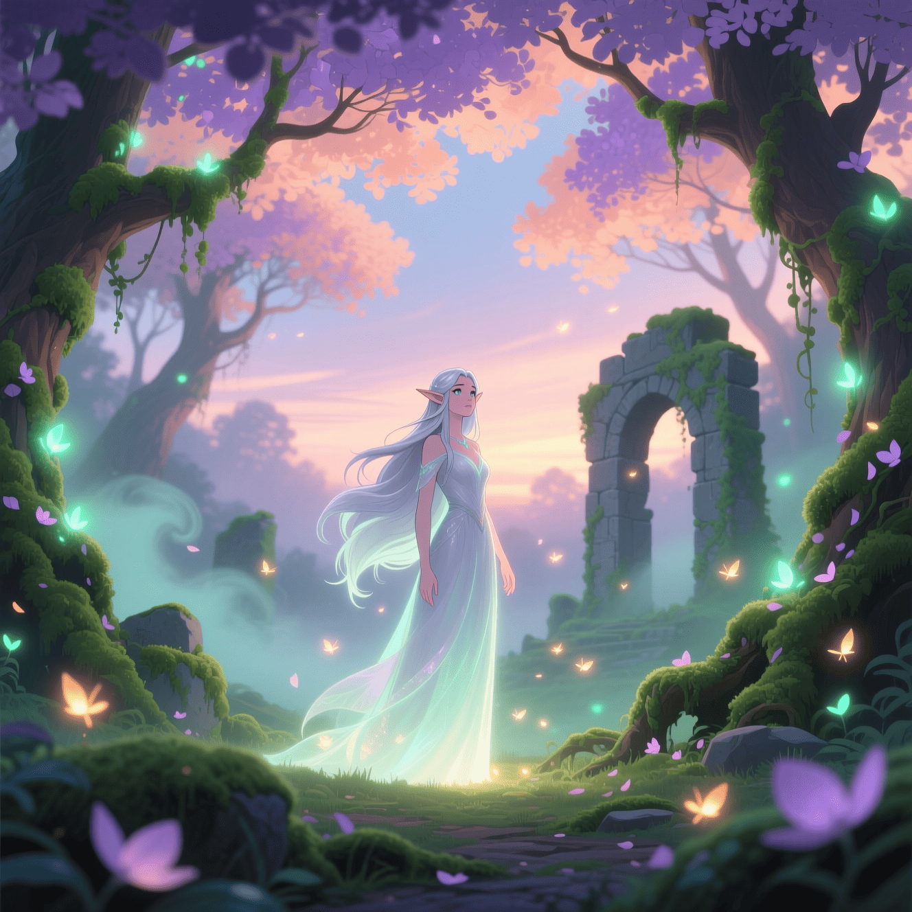 Безкінечна мелодія (Пісня Нічного Світла*("Lúmia Serë"))