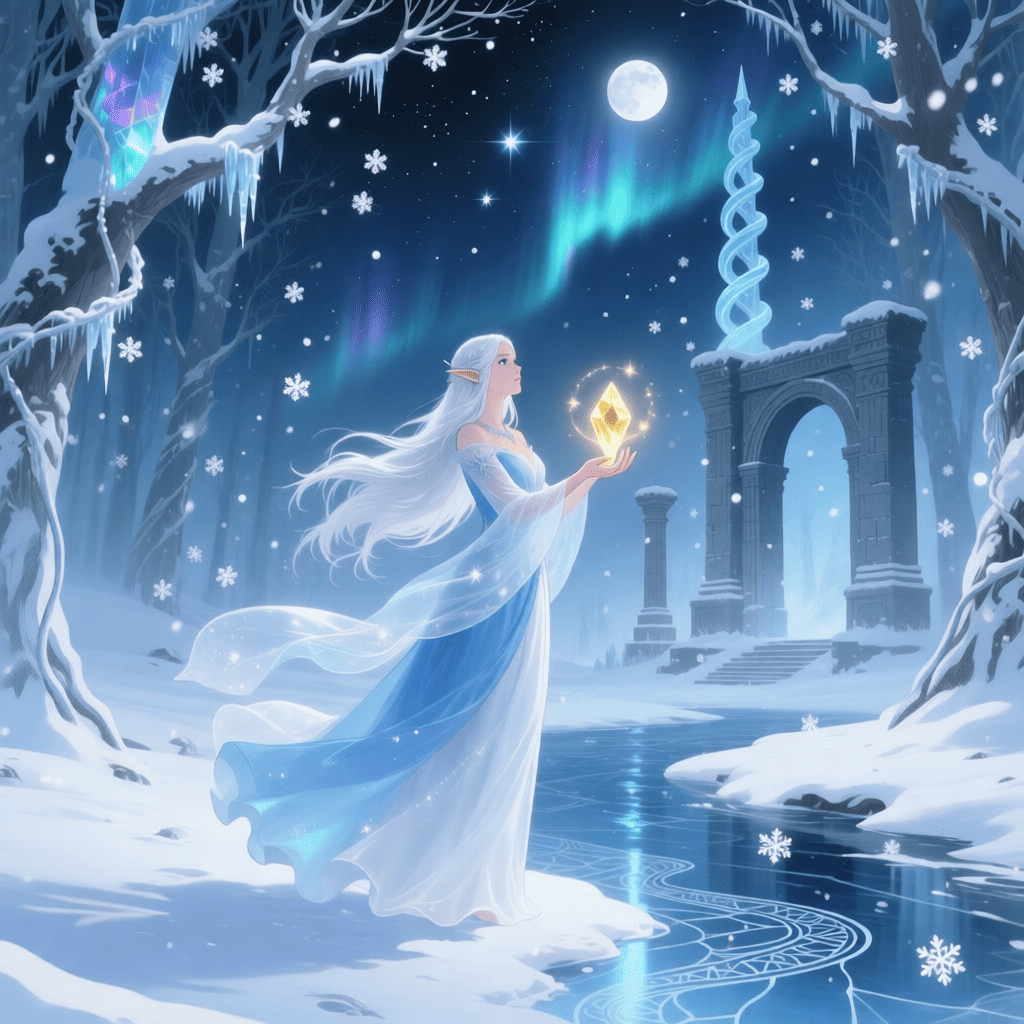 Застиглий час(*Морозна Зима Лісу*("Ringa Hrívë Taurë"))