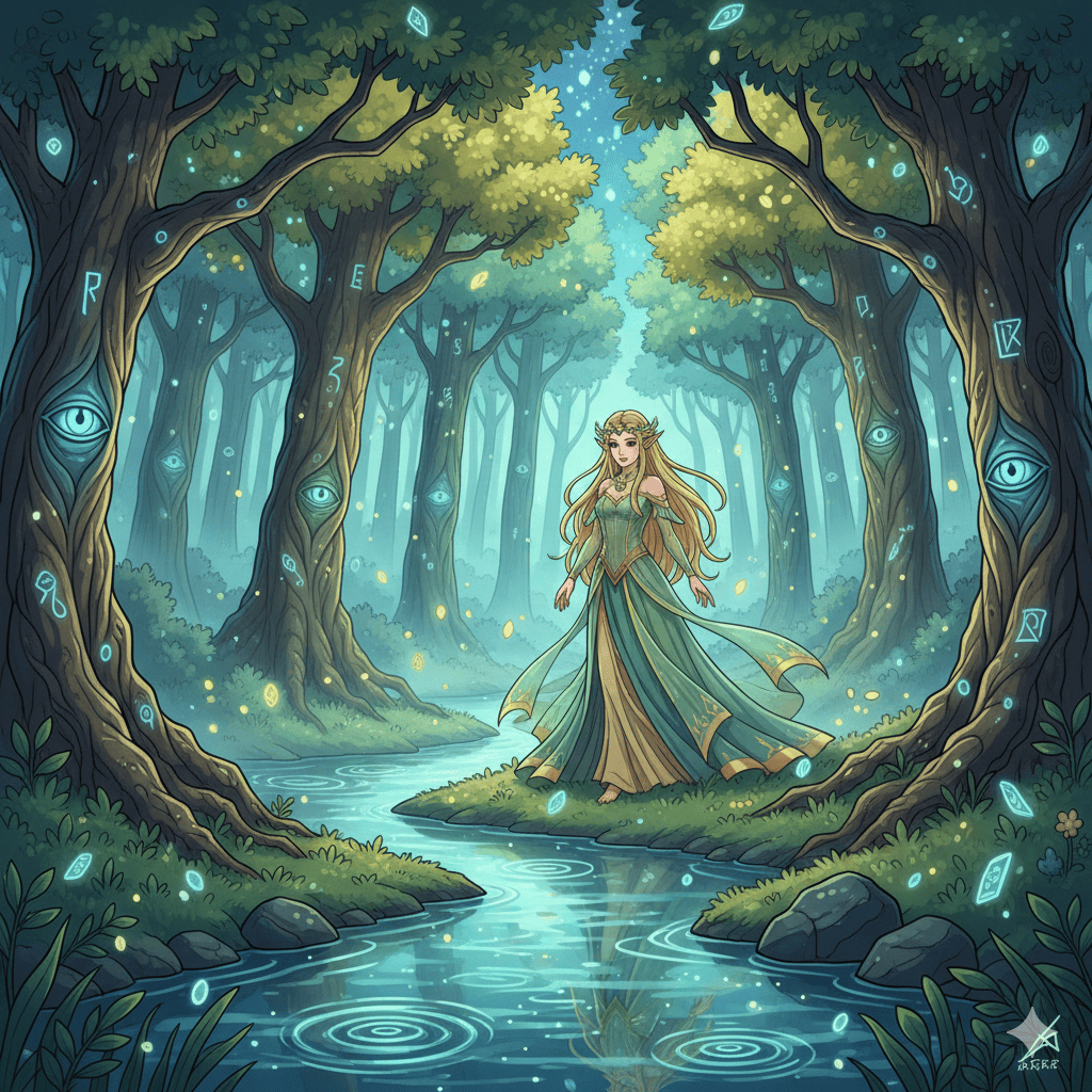 Зв’язок з часом(*Ліс, Що Дивиться Назад*("Taurë I Céla Nan"))